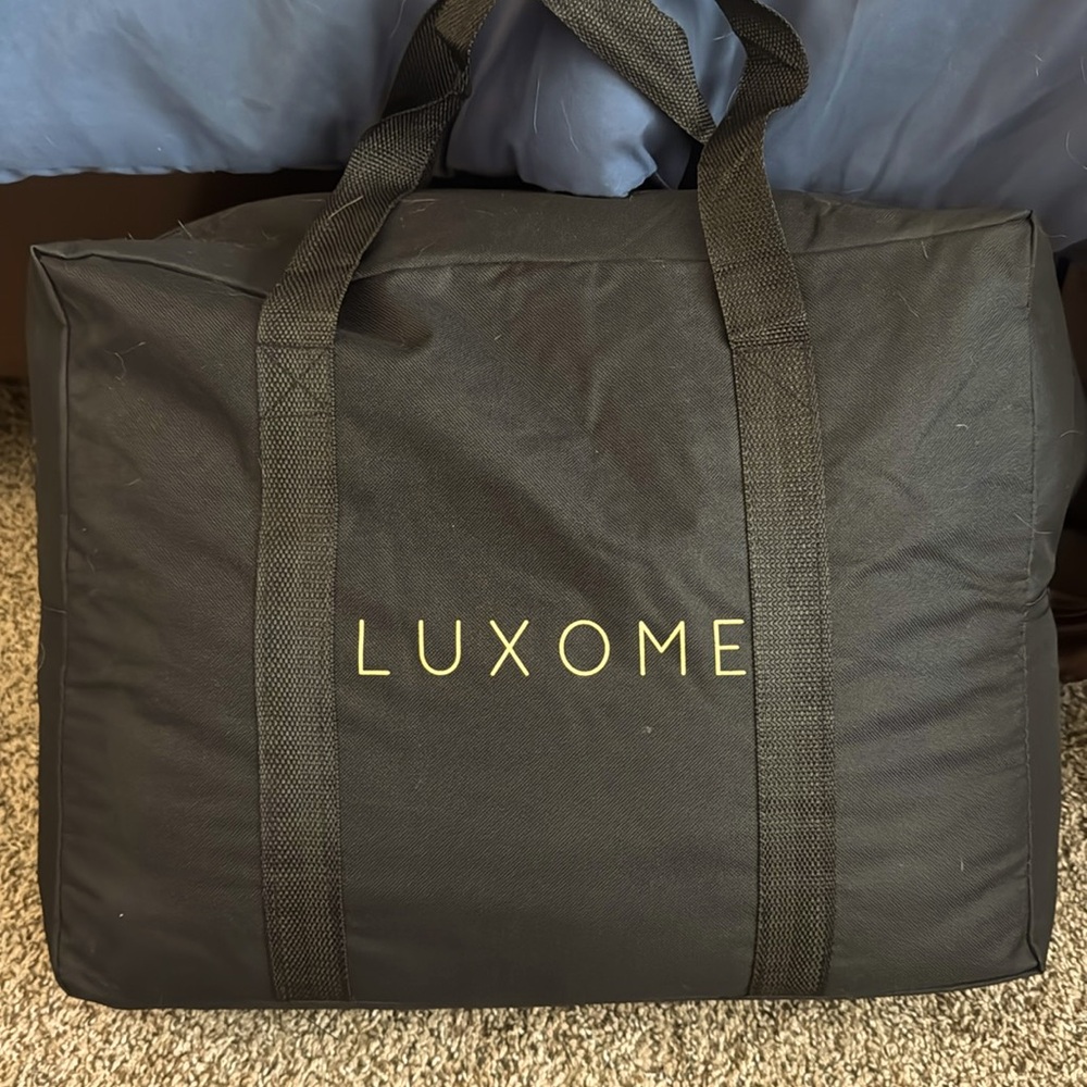 Luxome cal king weighted blanket